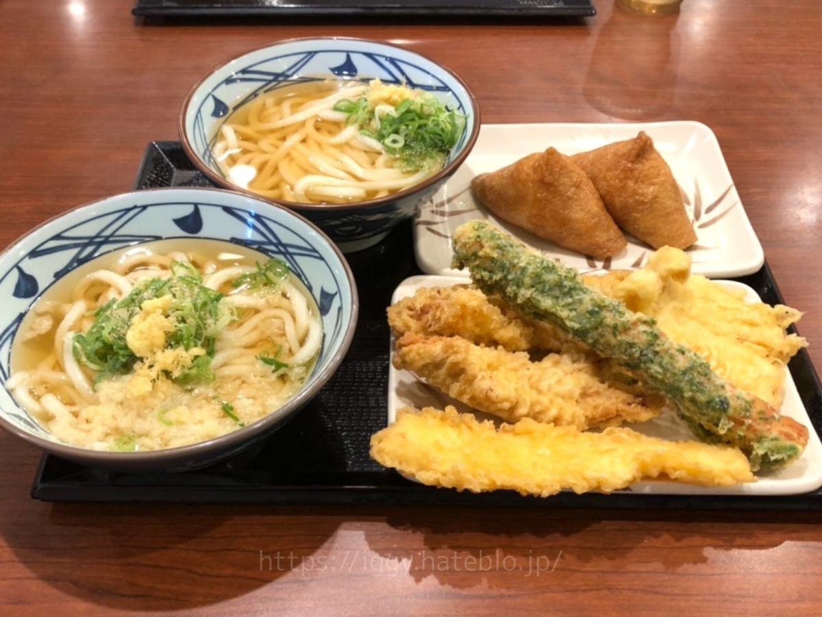 丸亀製麺 創業感謝セット 2人前セット内容