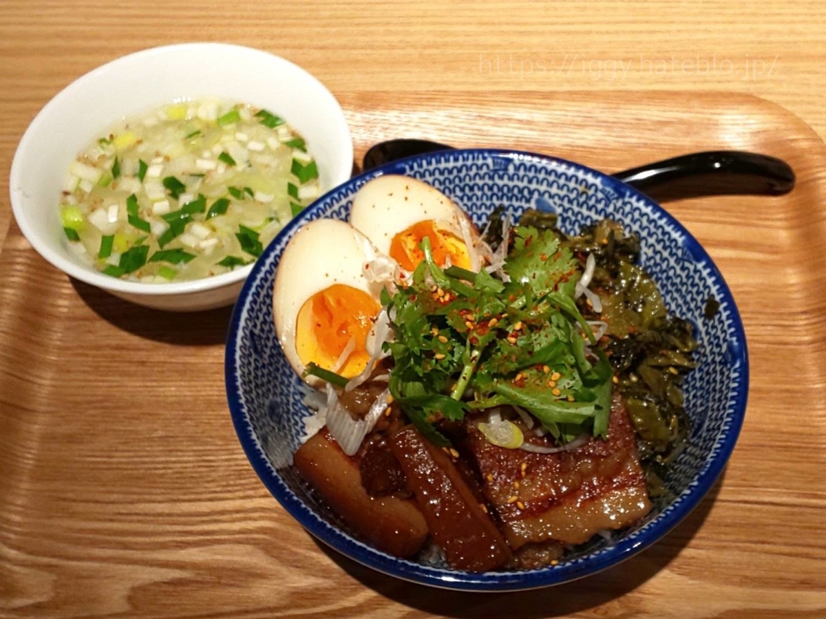 餃子屋 弐ノ弐 麻婆豆腐丼 ルーローハン 焼餃子 を食べた感想 ソラリアプラザ Life