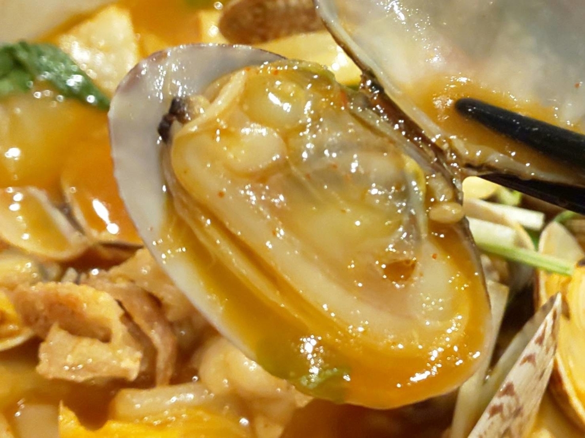 ジョイフル あさりたっぷりコク旨バターチゲ定食 まずい？美味しさ 口コミ