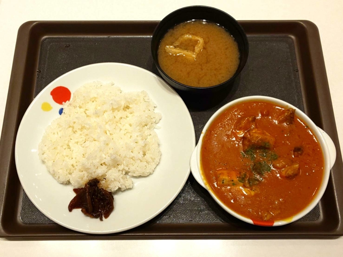 松屋 ごろごろチキンのバターチキンカレー カロリー 口コミ レビュー