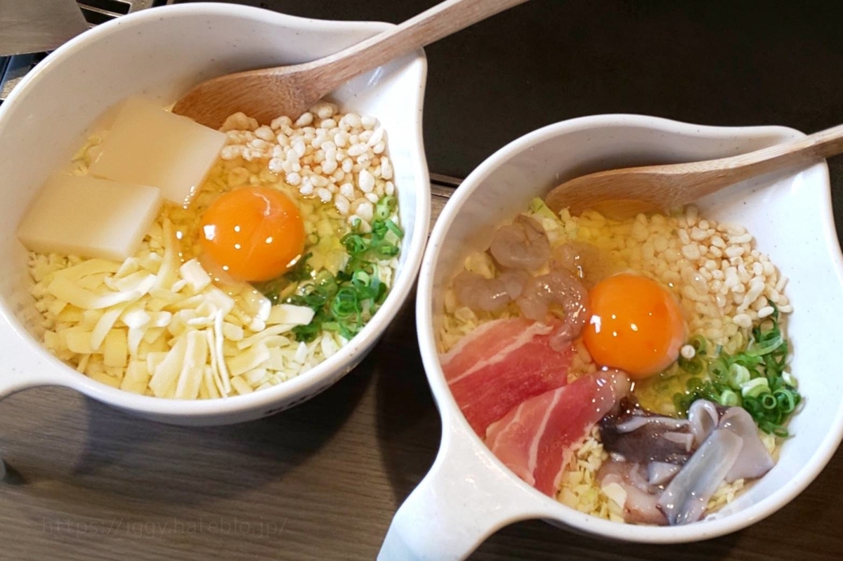 お好み焼き 道とん堀 食べ放題 もちチーズ 定番ミックス 口コミ レビュー