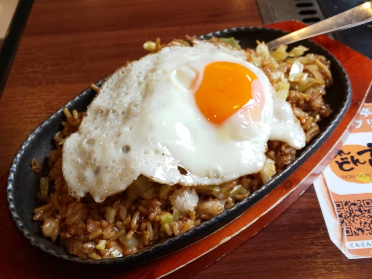 どんどん亭 お好み焼き 食べ放題メニュー そばめし 口コミ