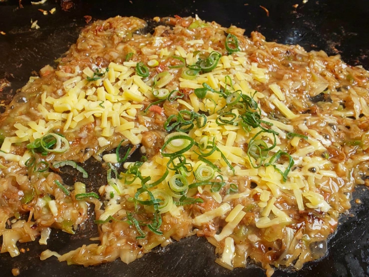 どんどん亭 お好み焼き チーズもんじゃ 作り方 レビュー