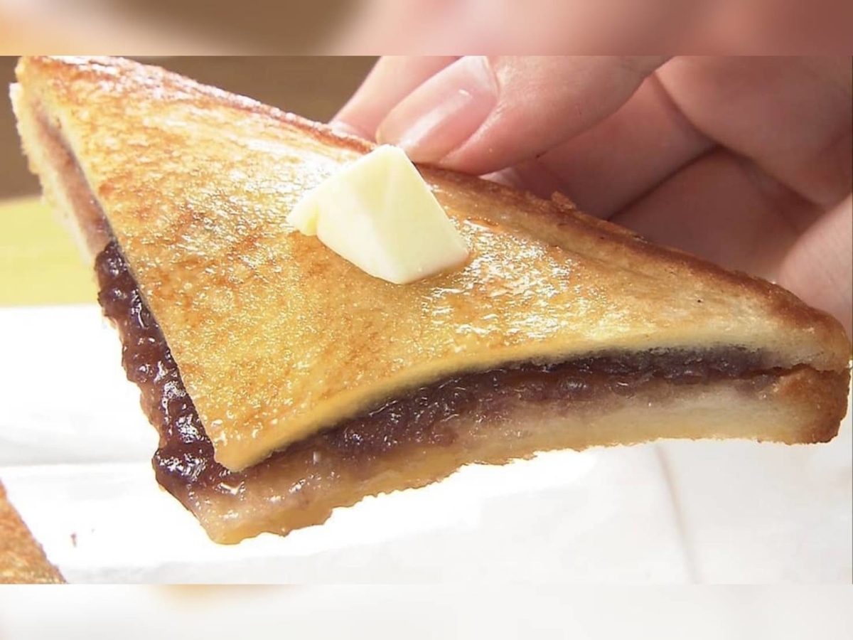 のせて焼くだけ超簡単トーストレシピ5選 家事ヤロウ トーストレシピ 追いバターあんバターサンド パン祭り