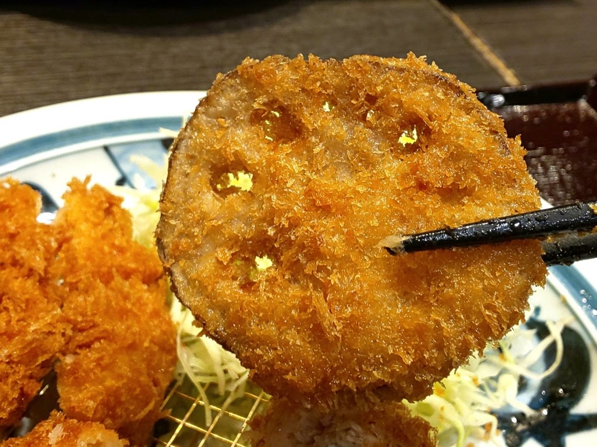 濱かつ お手軽重ねかつ膳 れんこん 口コミ レビュー