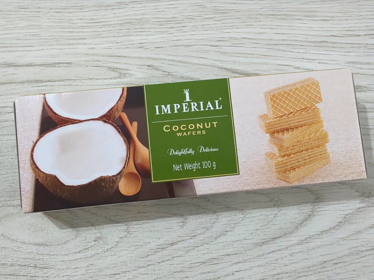 業務スーパー 輸入菓子 ココナッツウエハース カロリー 原材料 口コミ