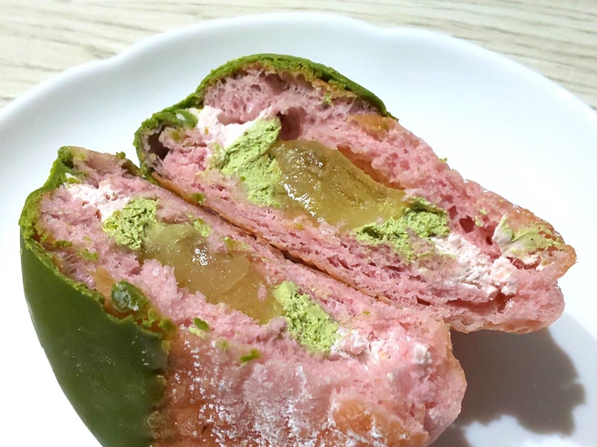 ミスド×祇園辻利 わらびもち桜 宇治抹茶ホイップ 口コミ レビュー