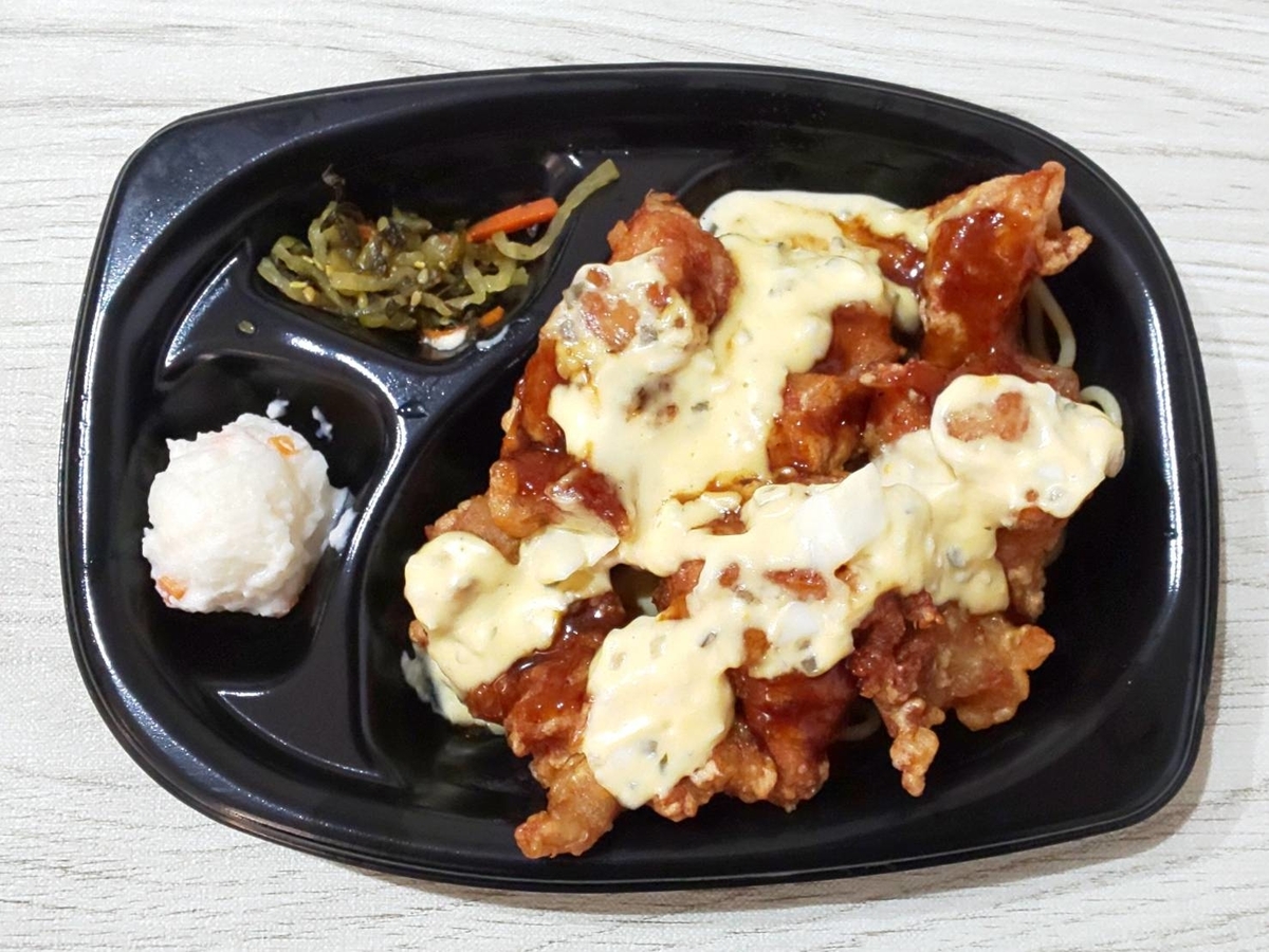 ほっともっと ガリタルから揚弁当 カロリー まずい? 口コミ レビュー