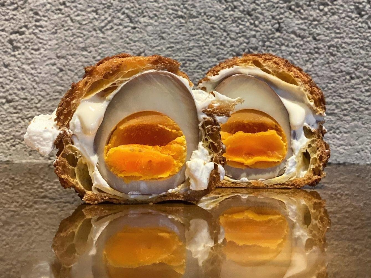 エルドーシュ おすすめメニュー 煮卵シュークリーム