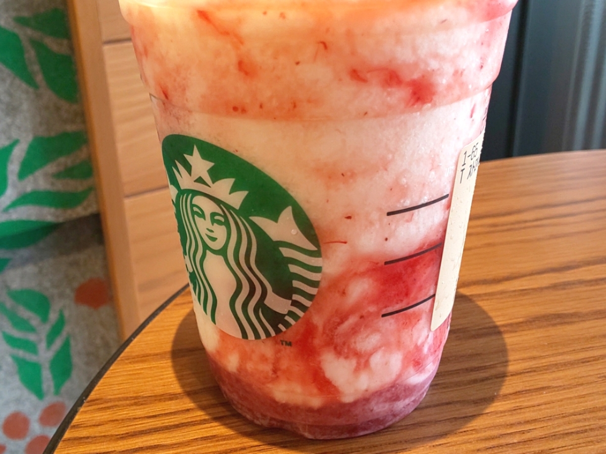 スタバ ストロベリーフラペチーノ 口コミ レビュー 評価