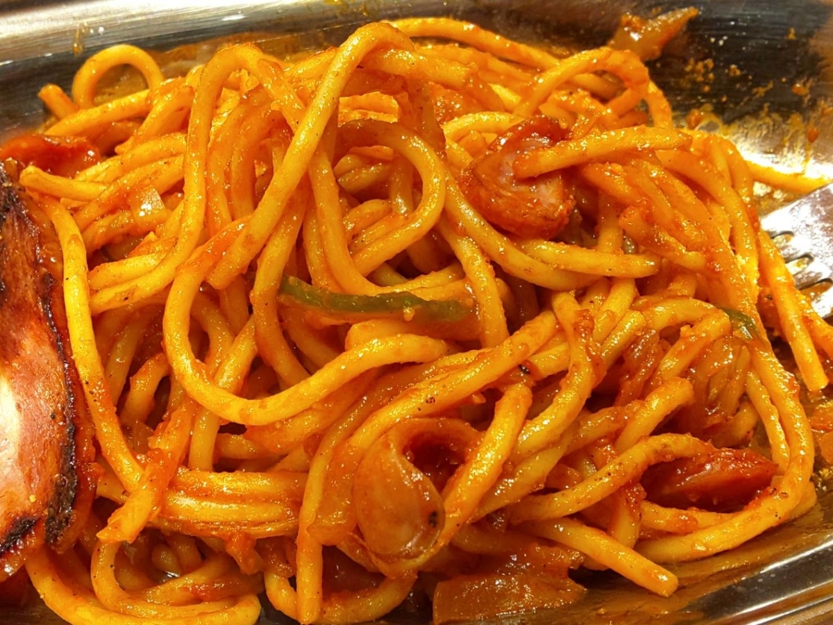 スパゲッティーのパンチョ ナポリタン 具材 口コミ レビュー 評価