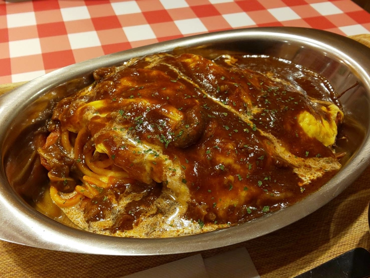 スパゲッティーのパンチョ オムナポ まずい?美味しい 口コミ レビュー
