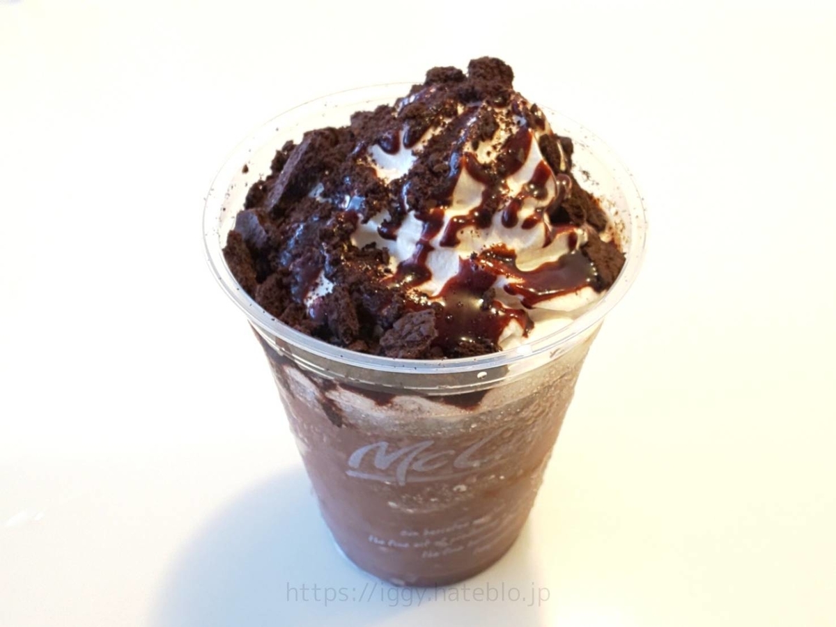 オレオクッキーチョコフラッペ カロリー マック 口コミ レビュー