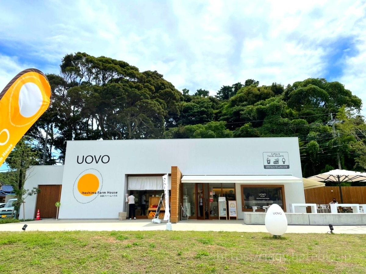 糸島カフェ ファームハウス uovo レビュー メニュー 口コミ