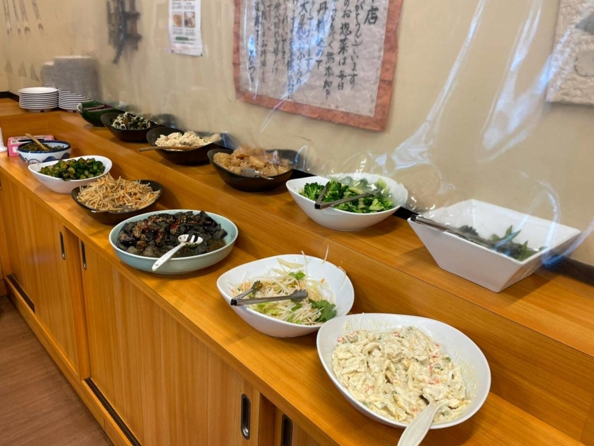 きんのつる お惣菜 食べ放題 ごはん 味噌汁 おかわり 口コミ レビュー