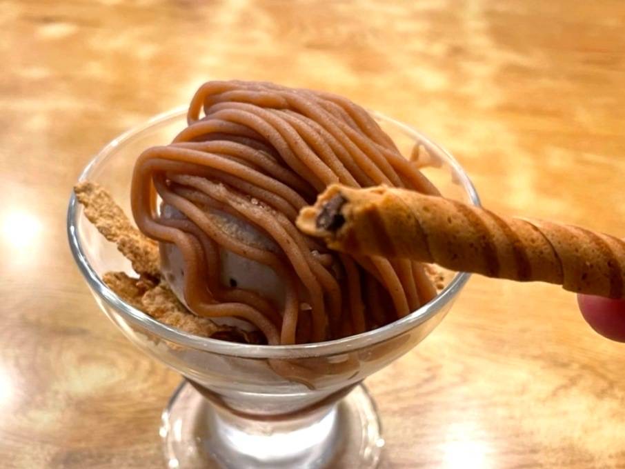 ジョイフル ミニマロンパフェ まずい？美味しい 口コミ レビュー