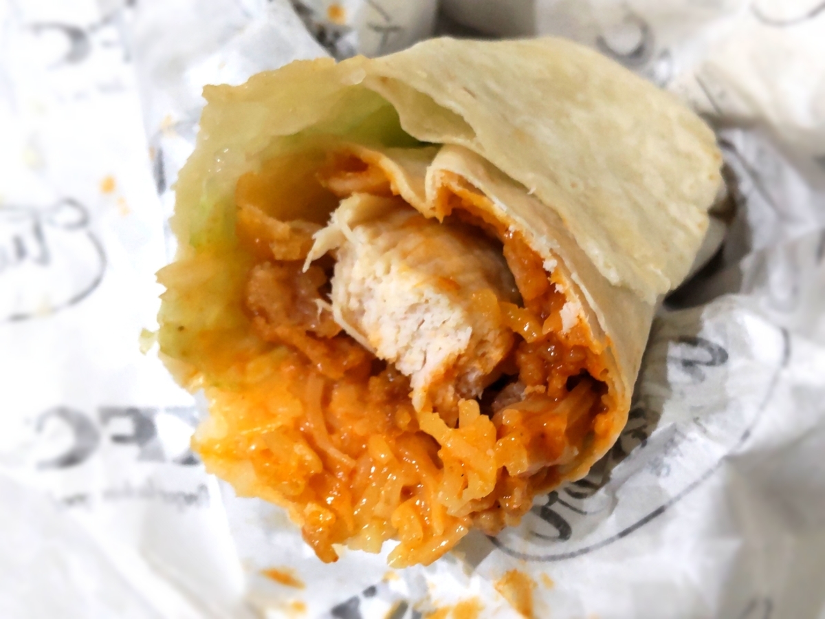 ケンタッキー スパイシータコスツイスター 辛さ まずい？おいしい 口コミ レビュー