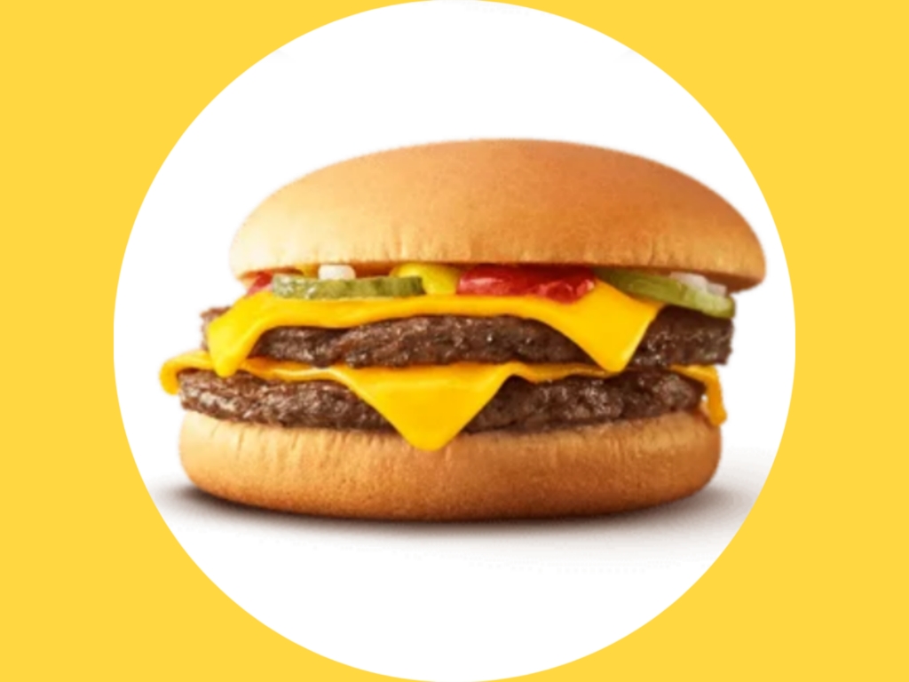 マクドナルド 人気メニューランキング 1位 ダブルチーズバーガー 値段 カロリー