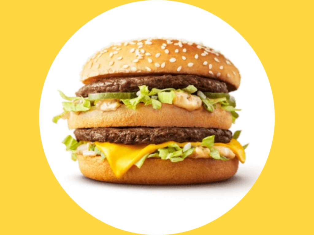 マクドナルド 人気メニューランキング ビッグマック 値段 カロリー