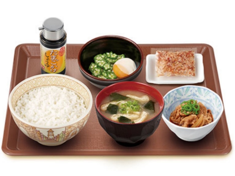 すき家 人気メニューランキング まぜのっけ朝食 カロリー 