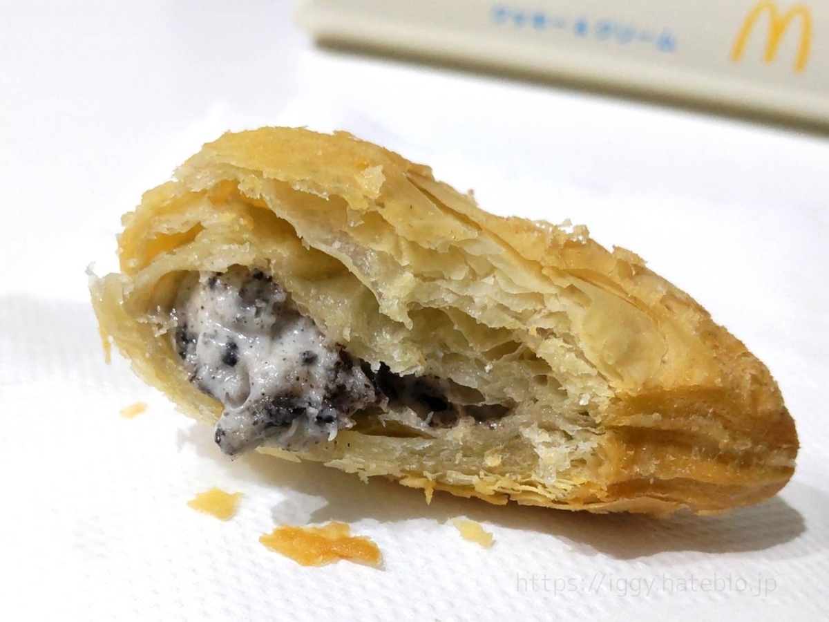 三角チョコパイクッキー＆クリーム 中身 オレオ 口コミ