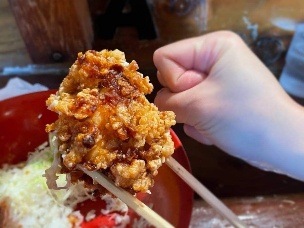 大和家 とり唐揚丼 持ち帰り 口コミ レビュー