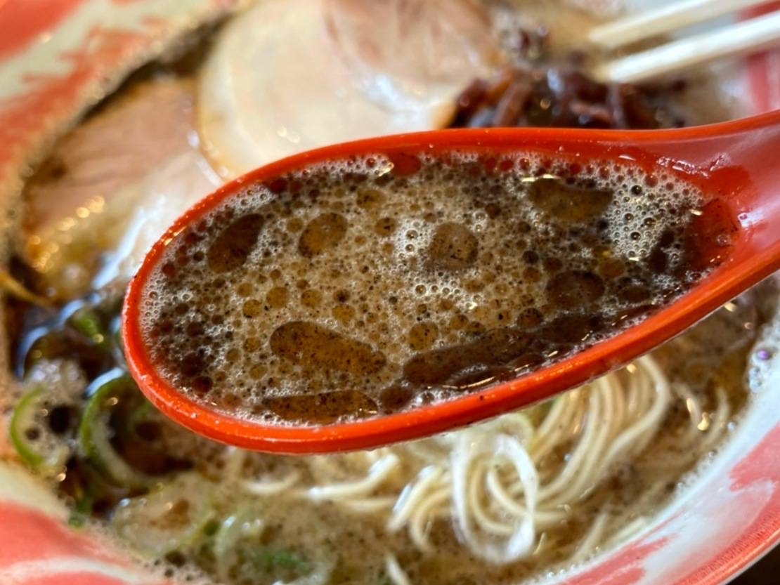 拉麺 空海 メニュー レビュー 那珂川本店 黒とんこつラーメン