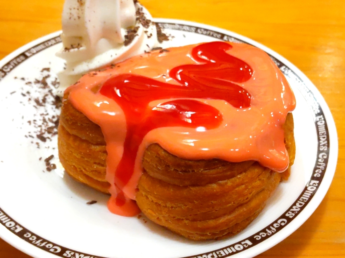 コメダ ゴディバ シロノワールきゅんハート 値段 口コミ レビュー