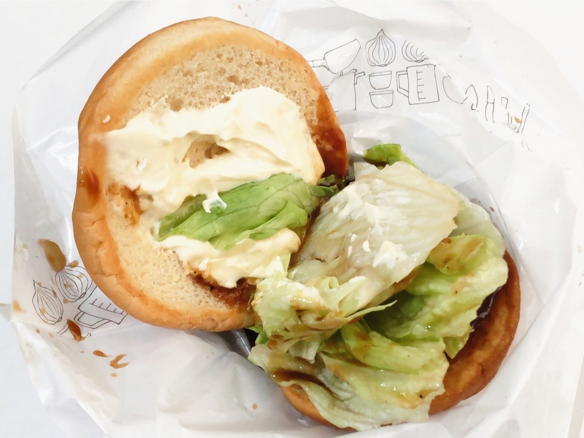モスバーガー「クリームチーズテリヤキバーガー」を食べた感想【口コミ