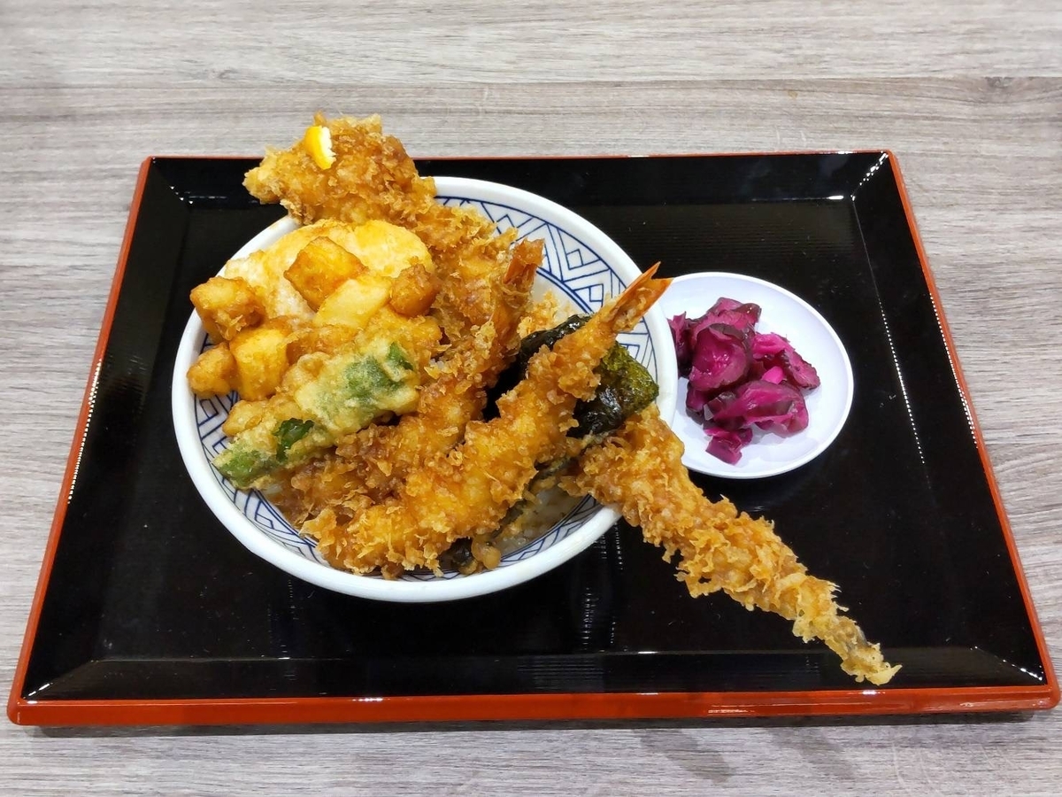 ららぽーと福岡 フードコート ランチ おすすめ グルメ 天丼 日本橋 金子半之助