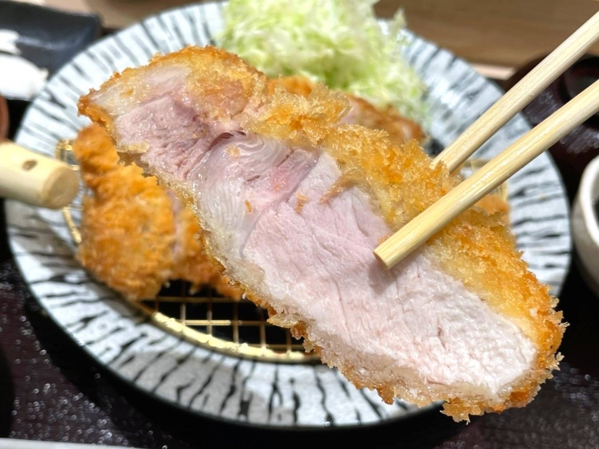 とんかつ知青 ご飯みそ汁キャベツ おかわり無料 口コミ レビュー