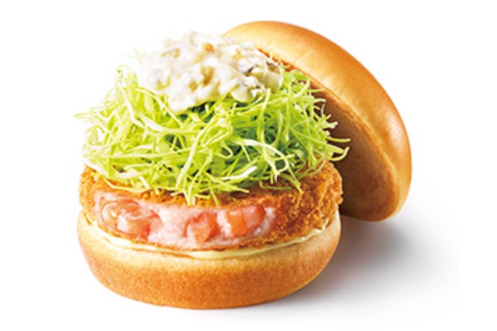 モスバーガー 人気メニューランキング 海老カツバーガー カロリー