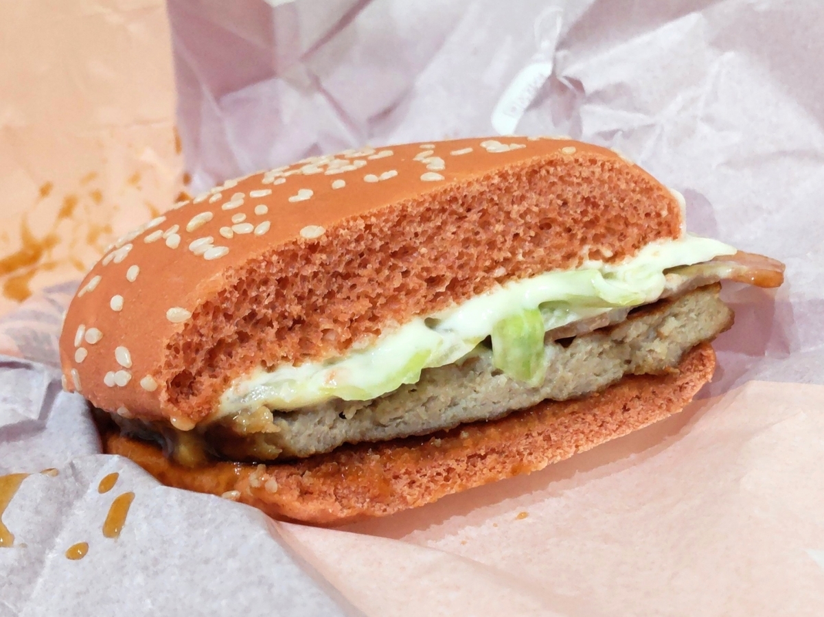 マック 赤いガーリックてりやき 味 まずい？美味しい 口コミ レビュー