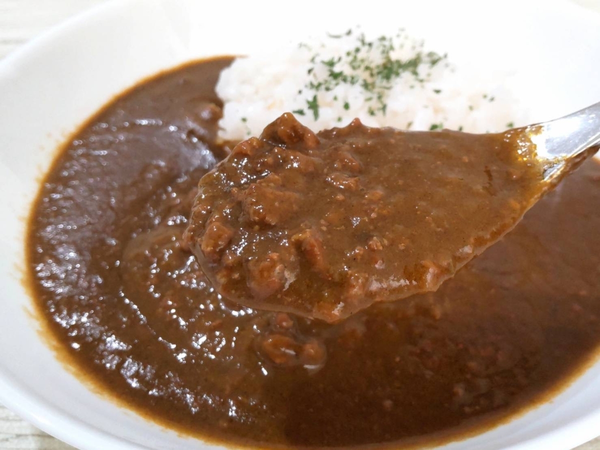 無印良品 辛くない ほうれん草のキーマカレー まずい？美味しい 口コミ 感想 レビュー 評判