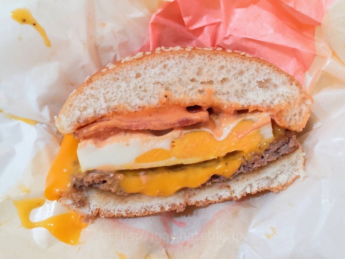 マック チーズ月見バーガー まずい？美味しい 口コミ レビュー