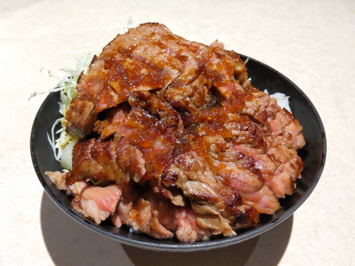 ニクゼン ステーキ丼 特盛 福岡おすすめランチ 口コミ 感想 レビュー 評価