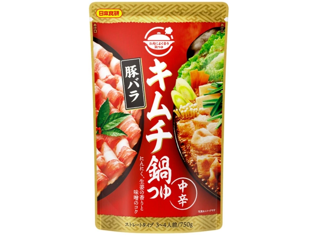 キムチ鍋の素 ランキング 日本食研 豚バラキムチ鍋つゆ おすすめ人気
