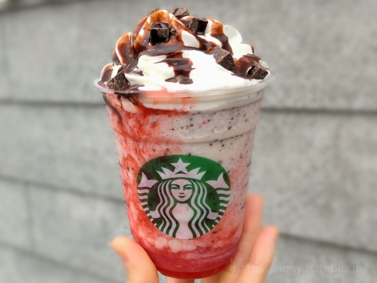 スタバ アポロカスタム ストロベリーフラペチーノチョコレート カロリー 口コミ レビュー