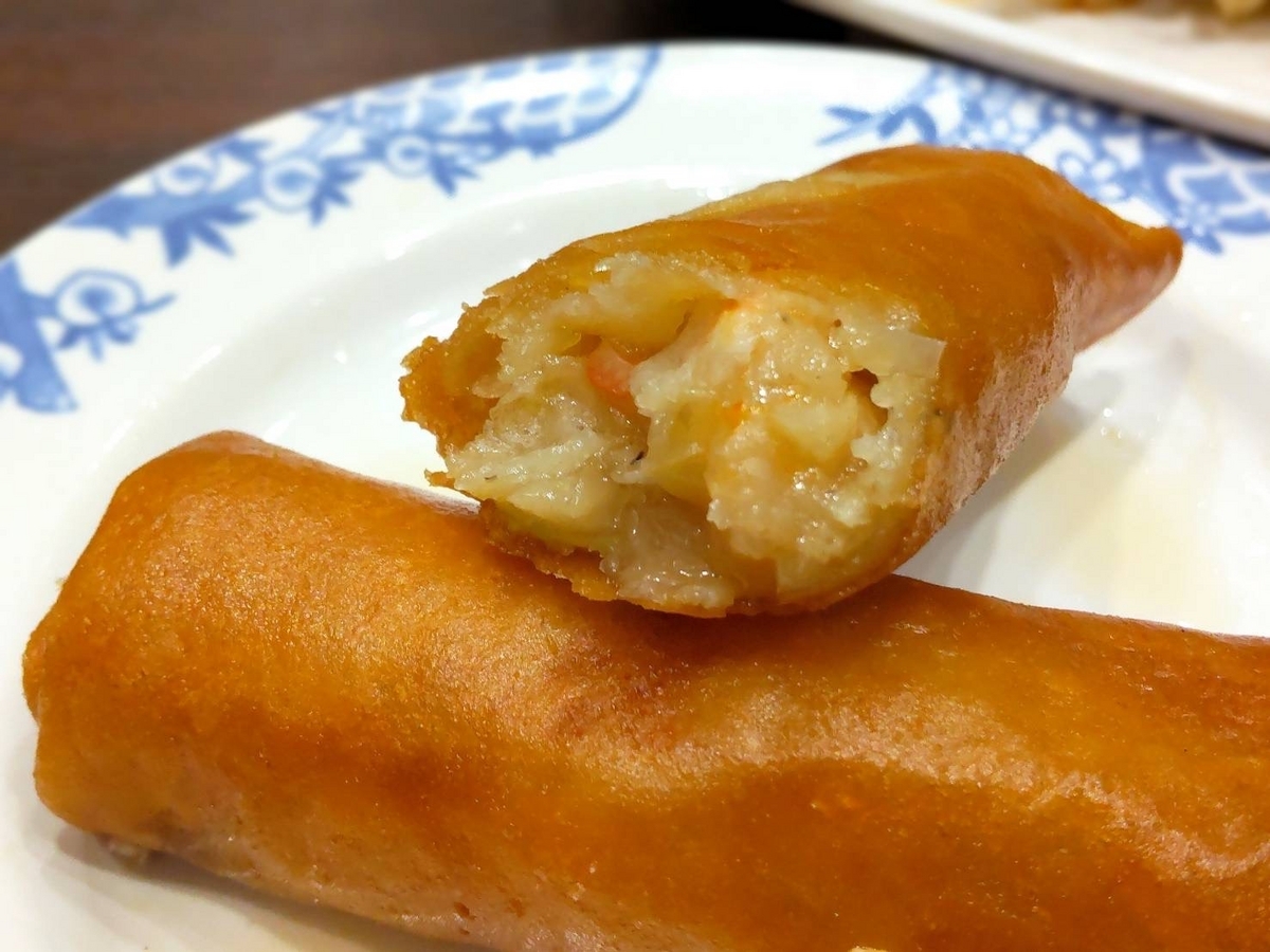 バーミヤン 海老春巻 中身 まずい？美味しい 口コミ レビュー