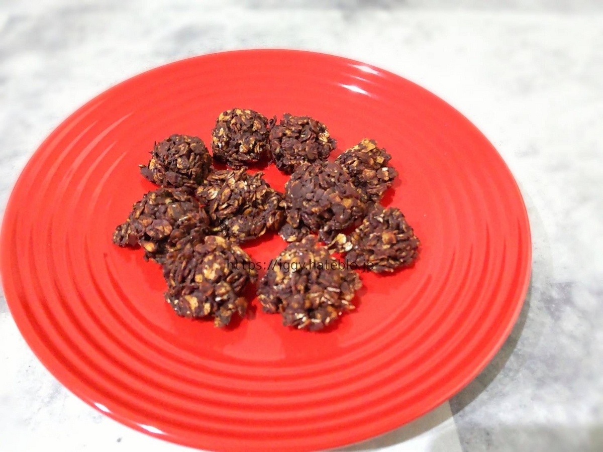 手作りチョコ 簡単レシピ チョコクランチ オートミール おすすめ