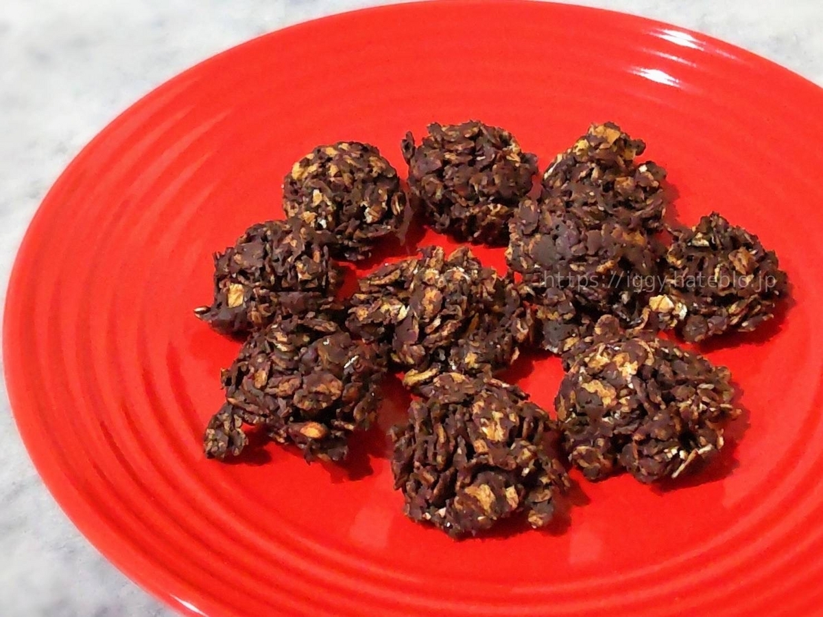 簡単レシピ 手作りチョコ クランチチョコ オートミール おすすめ