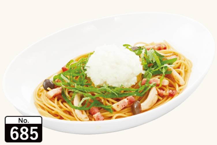 ジョリーパスタ 人気メニュー ランキング おすすめ ベーコンときのこのおろし醤油ソース 値段