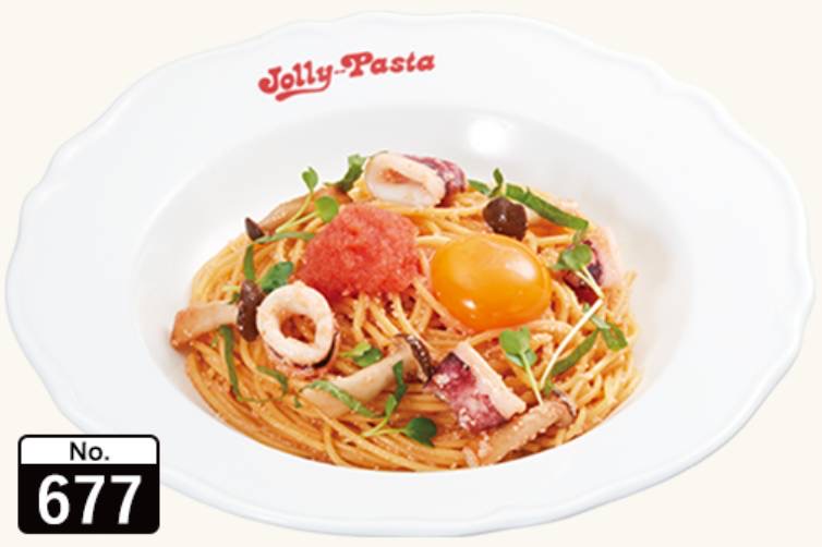 ジョリーパスタ 人気メニュー ランキング おすすめ 濃厚焼き明太子 値段