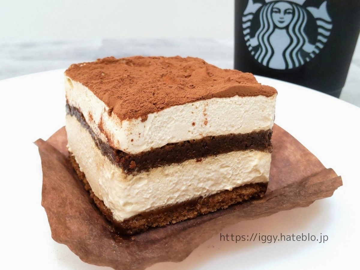 スタバ ティラミス ケーキ まずい？ カロリー 口コミ レビュー