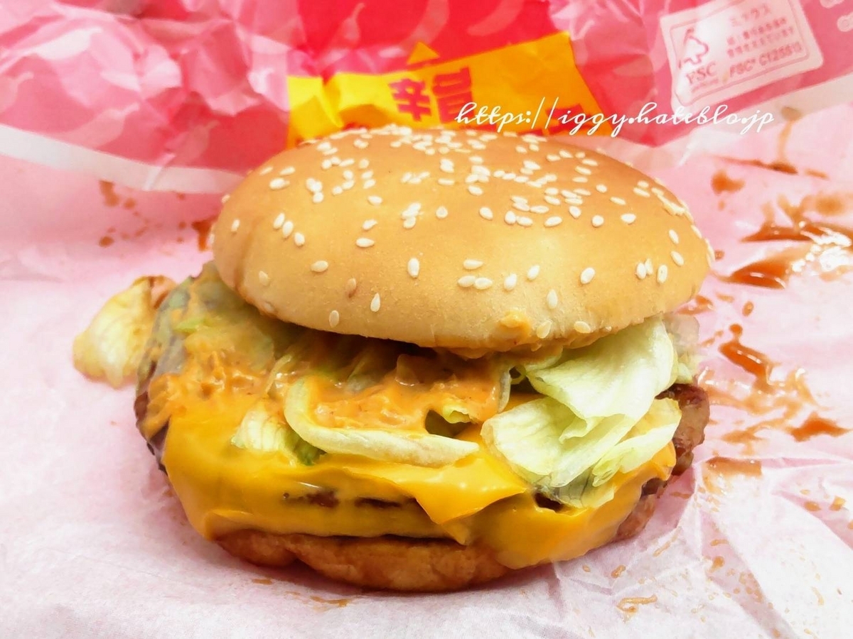 旨辛チーズてりやき 中身 マック 口コミ レビュー