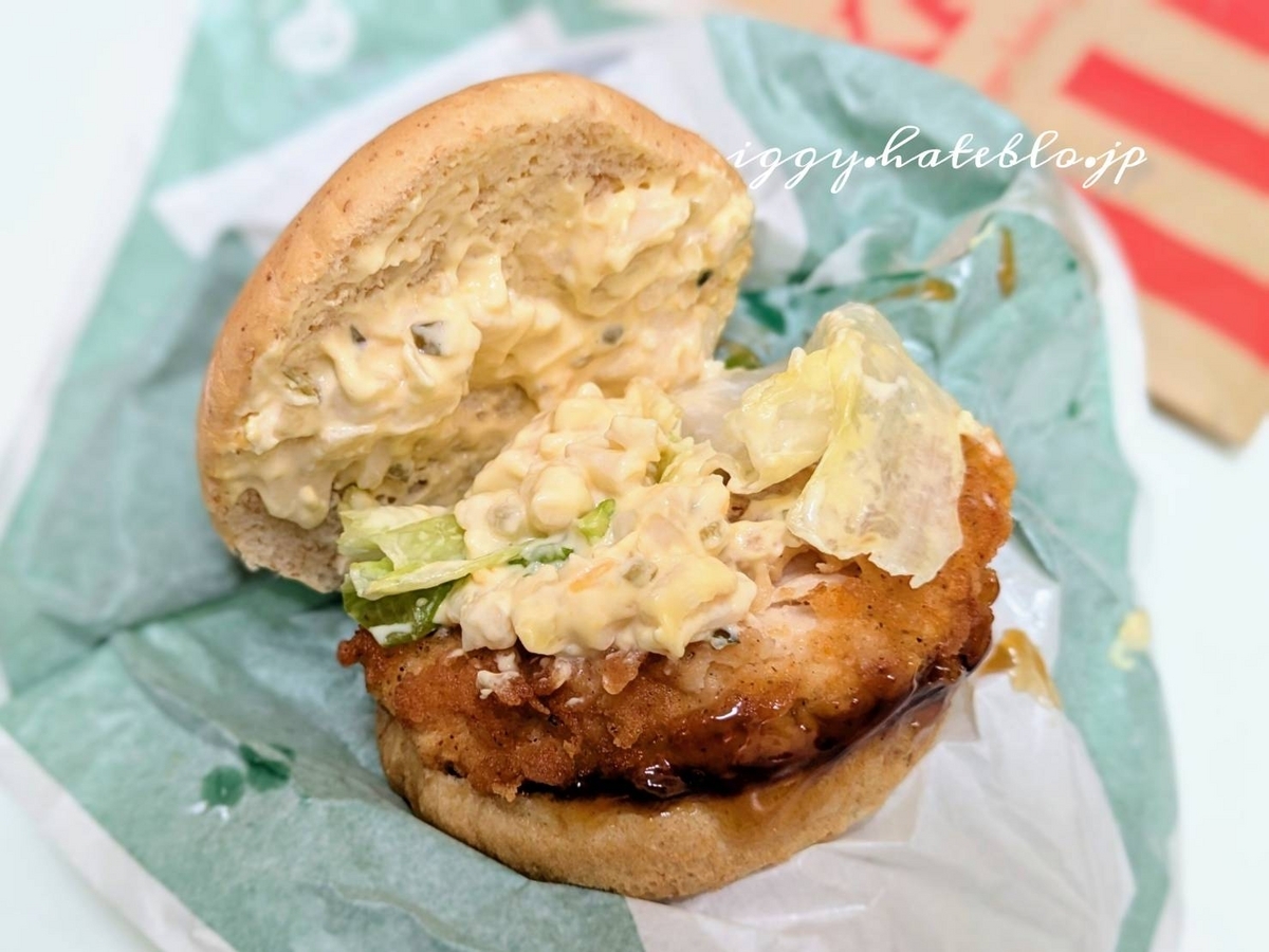 ケンタッキー チキン南蛮フィレバーガー 値段 口コミ レビュー 評価