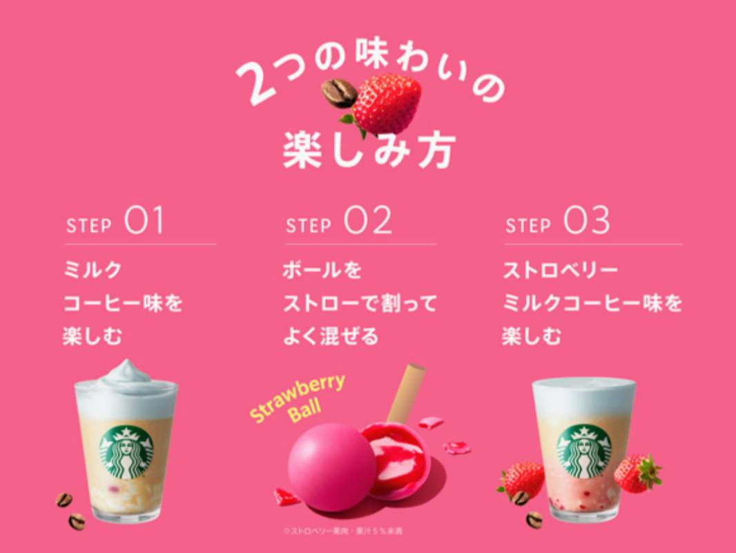 春空ミルクコーヒーフラペチーノ 飲み方 カスタム カロリー スタバ新作