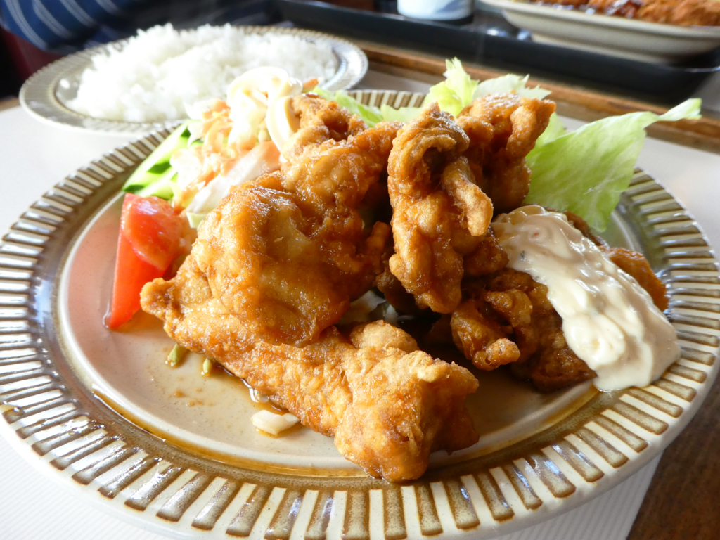 甘酢たっぷりボリューム満点 サンライトのチキン南蛮 霧島市溝辺町 終活行政書士 合原千尋の絵日記 鹿児島市