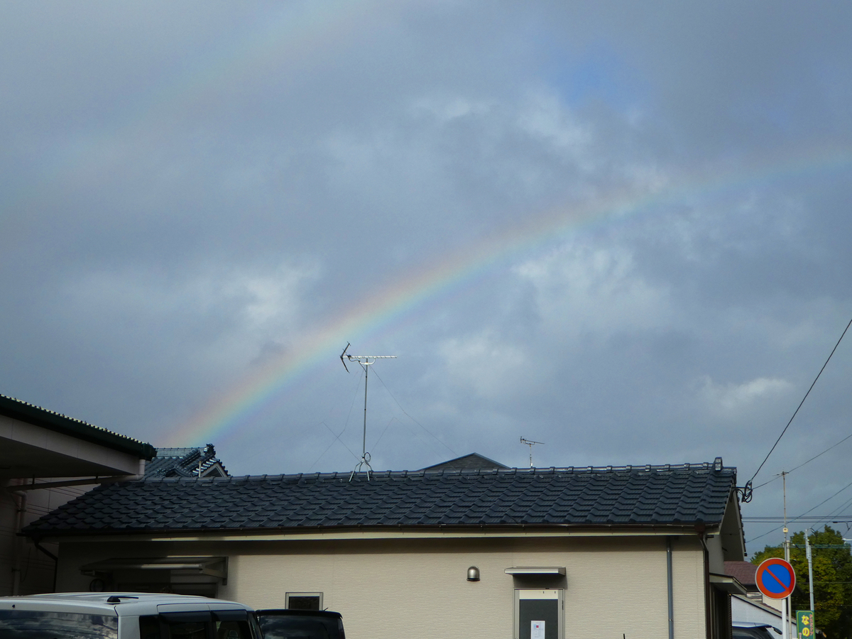 二重虹は幸運のサイン と信じてみる 終活行政書士 合原千尋の絵日記 鹿児島市 二重虹は幸運のサイン と信じてみる 終活行政書士 合原千尋の絵日記 鹿児島市
