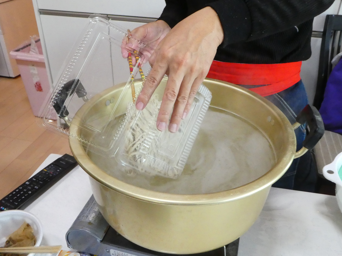 手打ち蕎麦　大晦日